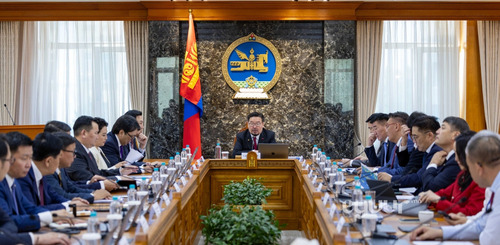 Засгийн газрын ээлжит хуралдаан болж байна